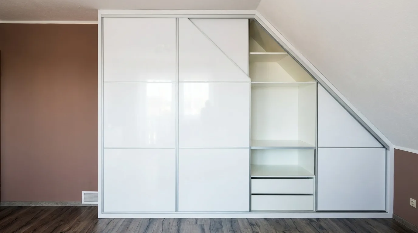 Vestavná skříň na míru – realizace 10 – Martin Kučera truhlář